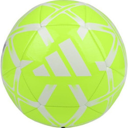 М'яч футбольний Adidas Starlancer Club IT6383 розмір 5, жовто-білий