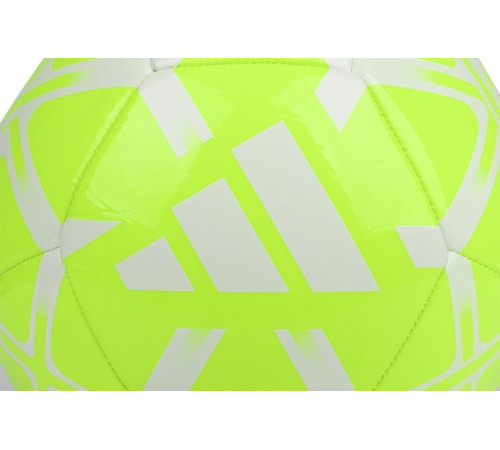 М'яч футбольний Adidas Starlancer Club IT6383 розмір 5, жовто-білий