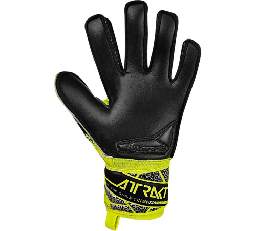Рукавички воротарські Reusch Attrakt Silver Junior 5572215 2025 р.8, жовто-чорний