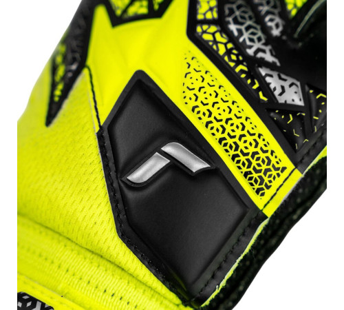 Рукавички воротарські Reusch Attrakt Silver Junior 5572215 2025 р.8, жовто-чорний