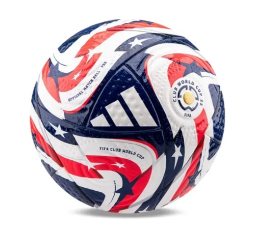 М'яч футбольний Adidas FIFA World Cup Pro розмір 5, біло-синій