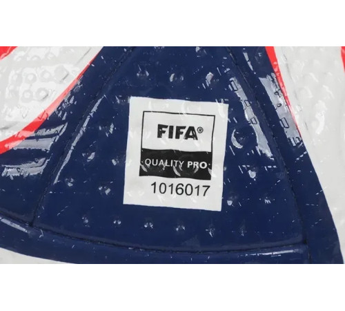 М'яч футбольний Adidas FIFA World Cup Pro розмір 5, біло-синій