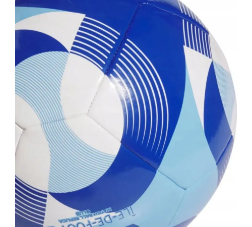 Футбольний м'яч Adidas Olympic 24 Club розмір 5, синьо-білий