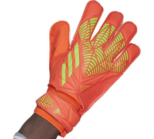 Рукавички воротарські Adidas PRED GL TRN р. 9, помаранчево-білі Рукавички воротарські Adidas PRED GL TRN р. 9, помаранчево-білі