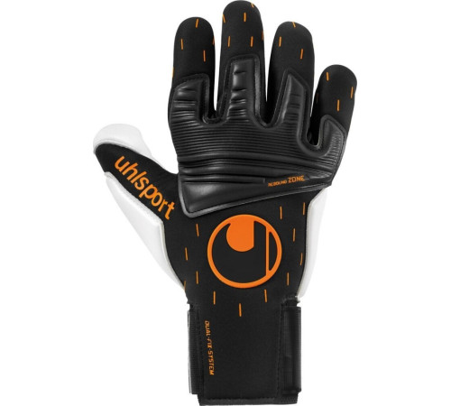 Рукавички воротарські Uhlsport Speed Contact Absolutgrip Reflex 101126201 р.7,5, чорні