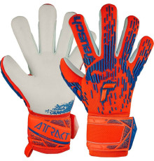 Рукавички воротарські Reusch Attrakt Freegel Silver Junior 5472235 2210 р.7,5, помаранчеві