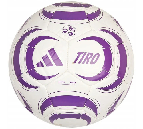 М'яч для футзалу Adidas Tiro Club Sala розмір 5, біло-фіолетовий