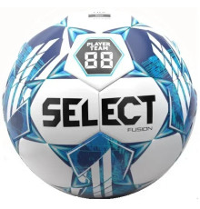 М'яч футбольний Select Fusion v23 розмір 5, біло-синій