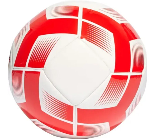 Футбольний м'яч Adidas Starlancer Club розмір 5, біло-червоний