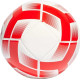 Футбольний м'яч Adidas Starlancer Club розмір 5, біло-червоний