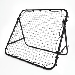 Сітка тренувальна для футболу VIRTUFIT REBOUNDER KICKBACK 100 х 100 см, чорна