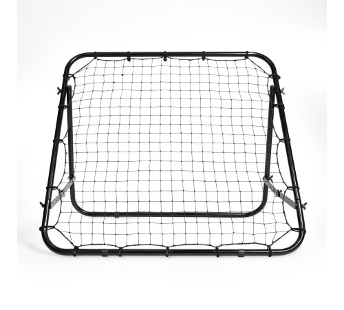 Сітка тренувальна для футболу VIRTUFIT REBOUNDER KICKBACK 100 х 100 см, чорна