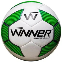 М'яч для футзалу Winner Gibrid Sala розмір 4, біло-зелений 