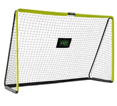 Ворота футбольні EXIT Tempo 300 х 200 см, чорно-зелені