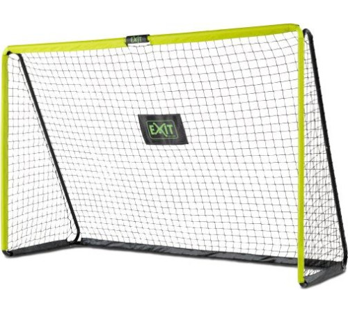 Ворота футбольні EXIT Tempo 300 х 200 см, чорно-зелені