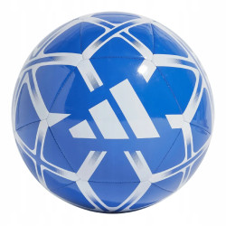 Футбольний м'яч Adidas Starlancer Club розмір 5, синьо-білий