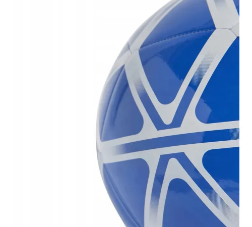Футбольний м'яч Adidas Starlancer Club розмір 5, синьо-білий