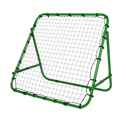 Сітка тренувальна для футболу VIRTUFIT REBOUNDER KICKBACK 100 х 100 см, зелений