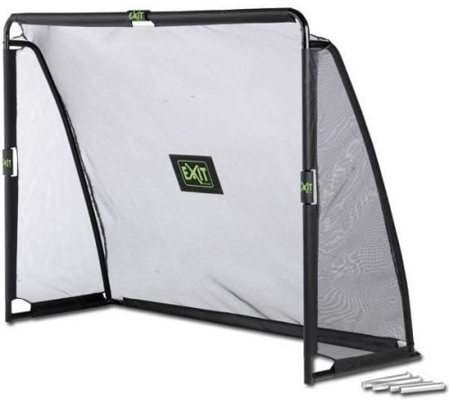 Ворота футбольні EXIT Coppa 220 х 170 см, чорні