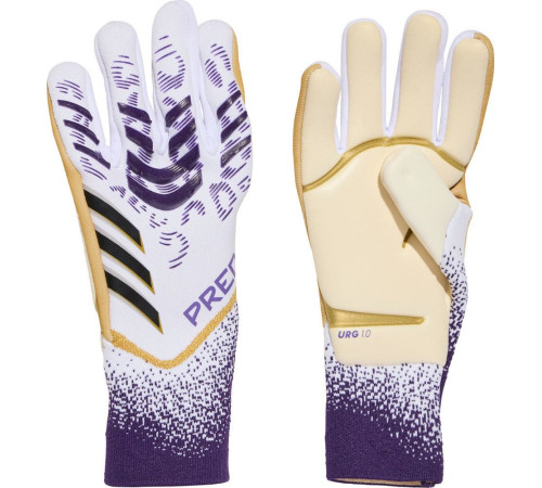 Рукавички воротарські Adidas Predator GL Pro JZ5787 р. 11, біло-фіолетові Рукавички воротарські Adidas Predator GL Pro JZ5787 р. 11, біло-фіолетові