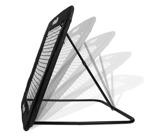 Сітка тренувальна для футболу VIRTUFIT REBOUNDER PRO KICKBACK 84 х 84 см, чорна