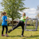 Сітка тренувальна для футболу VIRTUFIT REBOUNDER PRO KICKBACK 84 х 84 см, чорна
