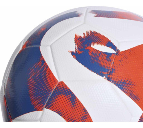 М'яч футбольний Adidas Tiro League TSBE HT2422 розмір 5, біло-синій М'яч футбольний Adidas Tiro League TSBE HT2422 розмір 5, біло-синій