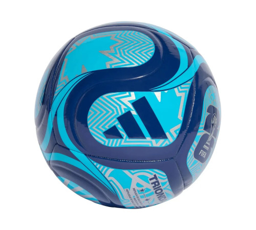 М'яч футбольний Adidas World Cup 26 Trionda Club розмір 5, синій