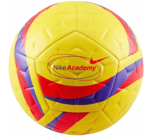 М'яч для футболу Nike Academy Team 2026 розмір 5, жовто-червоний