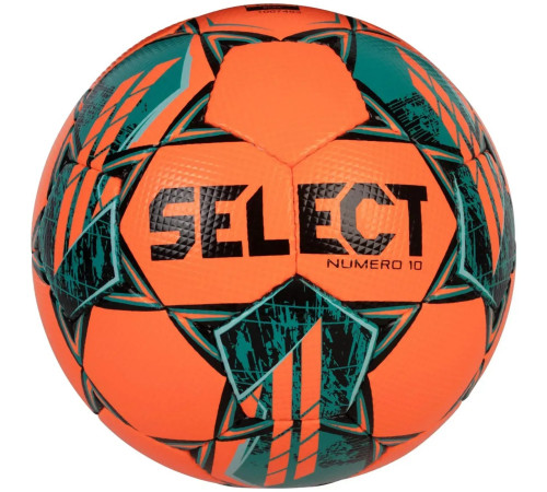 М'яч футбольний Select NUMERO 10 FIFA розмір 5, оранжево-зелений