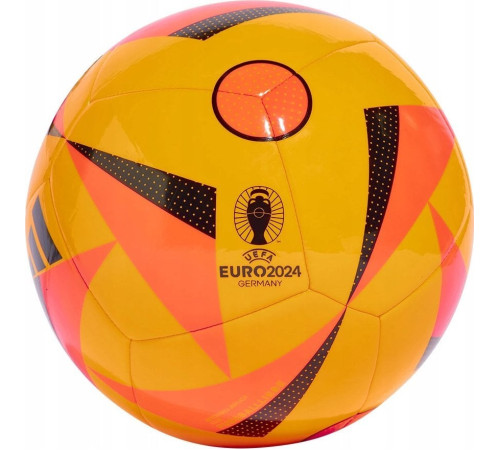 М'яч футбольний Adidas Euro24 Club Fussballliebe IP1615 розмір 3, помаранчевий