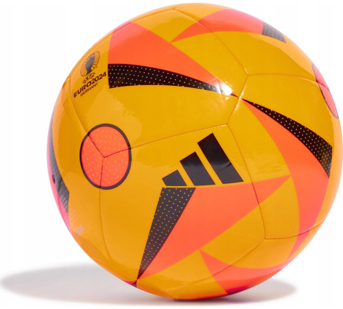 М'яч футбольний Adidas Euro24 Club Fussballliebe IP1615 розмір 3, помаранчевий