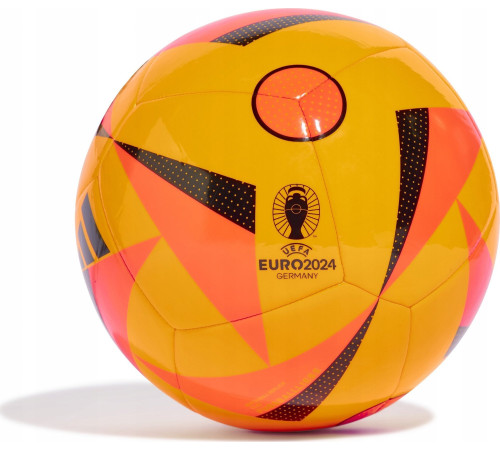 М'яч футбольний Adidas Euro24 Club Fussballliebe IP1615 розмір 3, помаранчевий
