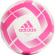М'яч футбольний Adidas Starlancer Club IB7719 розмір 5, біло-рожевий