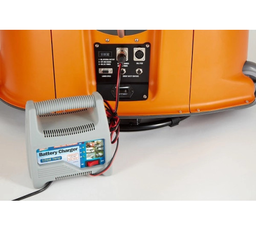 Тренажер для метання м'ячів LAUNCHER BALL TRAINER BOOSTER WITH FEEDER, помаранчевий