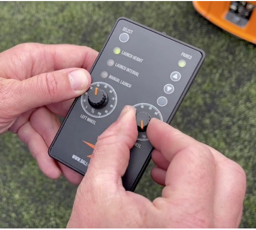 Тренажер для метання м'ячів LAUNCHER BALL TRAINER BOOSTER WITH FEEDER, помаранчевий