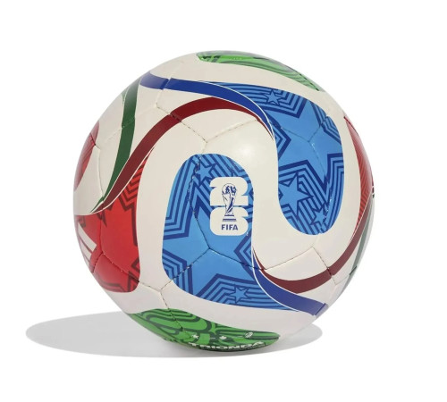 Футзальний м'яч adidas FIFA World Cup 26 Trionda Sala Training розмір 4, біло-червоний