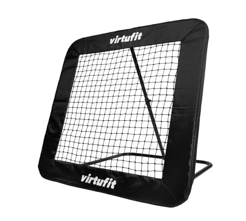 Сітка тренувальна для футболу VIRTUFIT REBOUNDER PRO KICKBACK 124 х 124 см, чорна