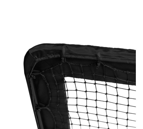 Сітка тренувальна для футболу VIRTUFIT REBOUNDER PRO KICKBACK 124 х 124 см, чорна