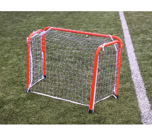 Ворота футбольні Yakimasport 90 х 60 х 40 см, помаранчево-білі