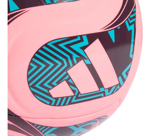 М'яч футбольний Adidas World Cup 26 Trionda Club розмір 5, рожево-синій