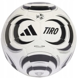 Футбольний м'яч Adidas TIRO Club розмір 5, чорно-білий