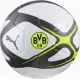 М'яч футбольний Puma BVB CULTURE Ball розмір 5, біло-чорний
