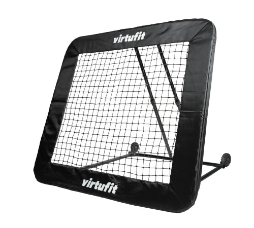 Сітка тренувальна для футболу VIRTUFIT REBOUNDER PRO KICKBACK 164 х 164 см, чорна
