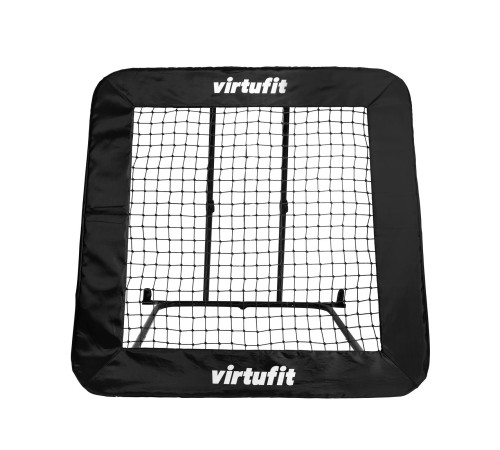 Сітка тренувальна для футболу VIRTUFIT REBOUNDER PRO KICKBACK 164 х 164 см, чорна