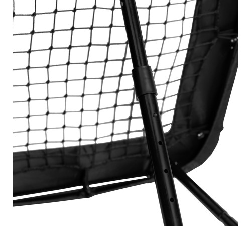 Сітка тренувальна для футболу VIRTUFIT REBOUNDER PRO KICKBACK 164 х 164 см, чорна