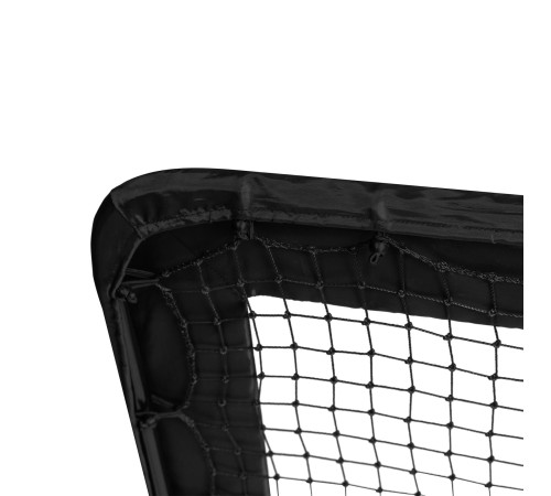 Сітка тренувальна для футболу VIRTUFIT REBOUNDER PRO KICKBACK 164 х 164 см, чорна