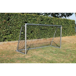 Ворота футбольні EXIT Scala 500 х 200 см, сірі