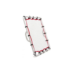 Сітка тренувальна для футболу Yakimasport Rebounder 80 x 80 см, біло-червона