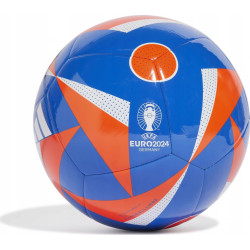 М'яч футбольний Adidas Euro24 Club Fussballliebe IN9373 розмір 4, синьо-помаранчевий